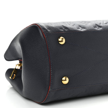 Louis Vuitton Empreinte Montaigne MM Marine Rouge 8 of 9