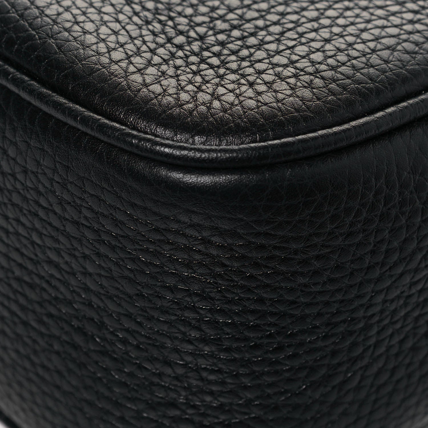 Gucci Pebbled Calfskin Small Soho Disco Bag Black 10 of 13