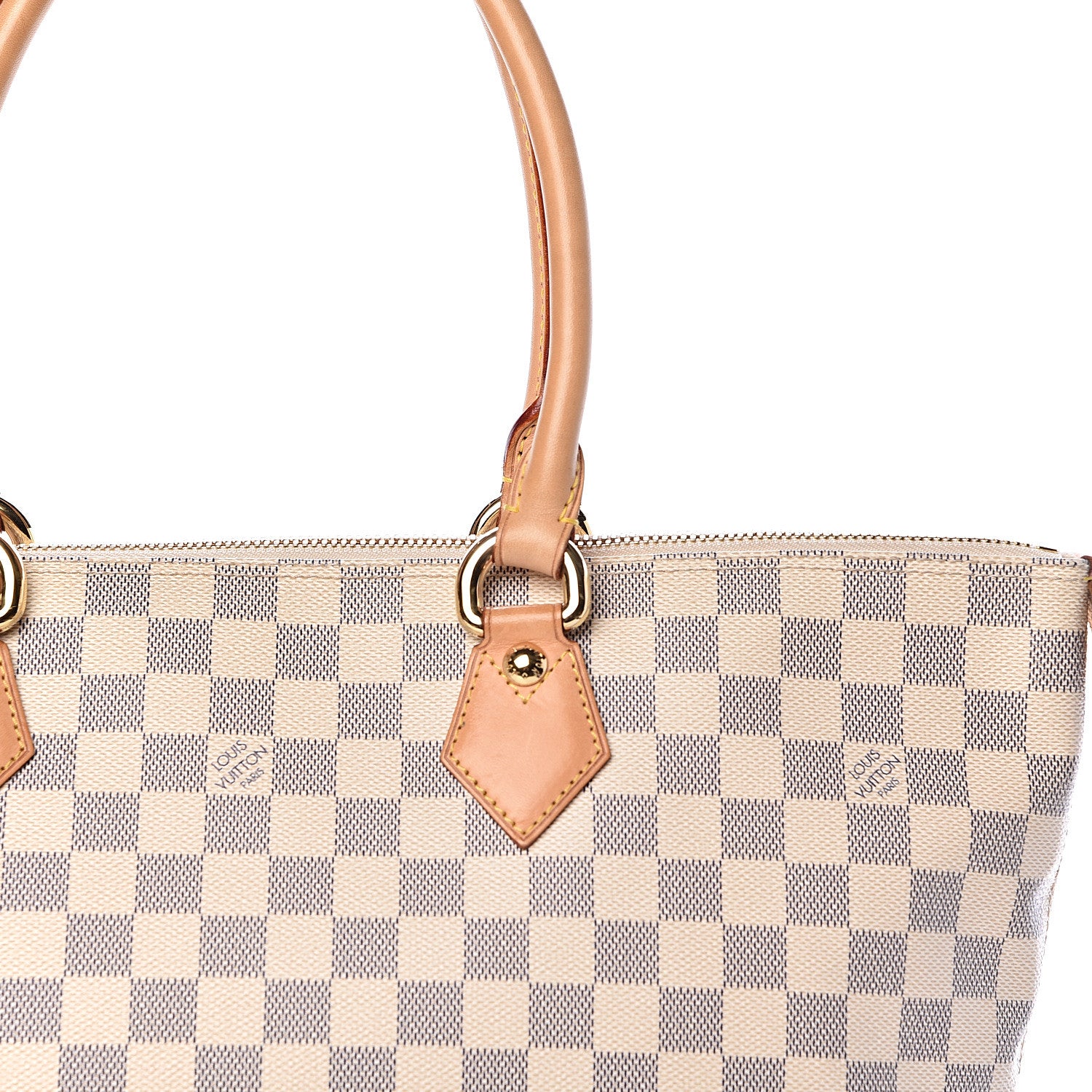 Louis Vuitton Damier Azur Saleya MM 9 of 11