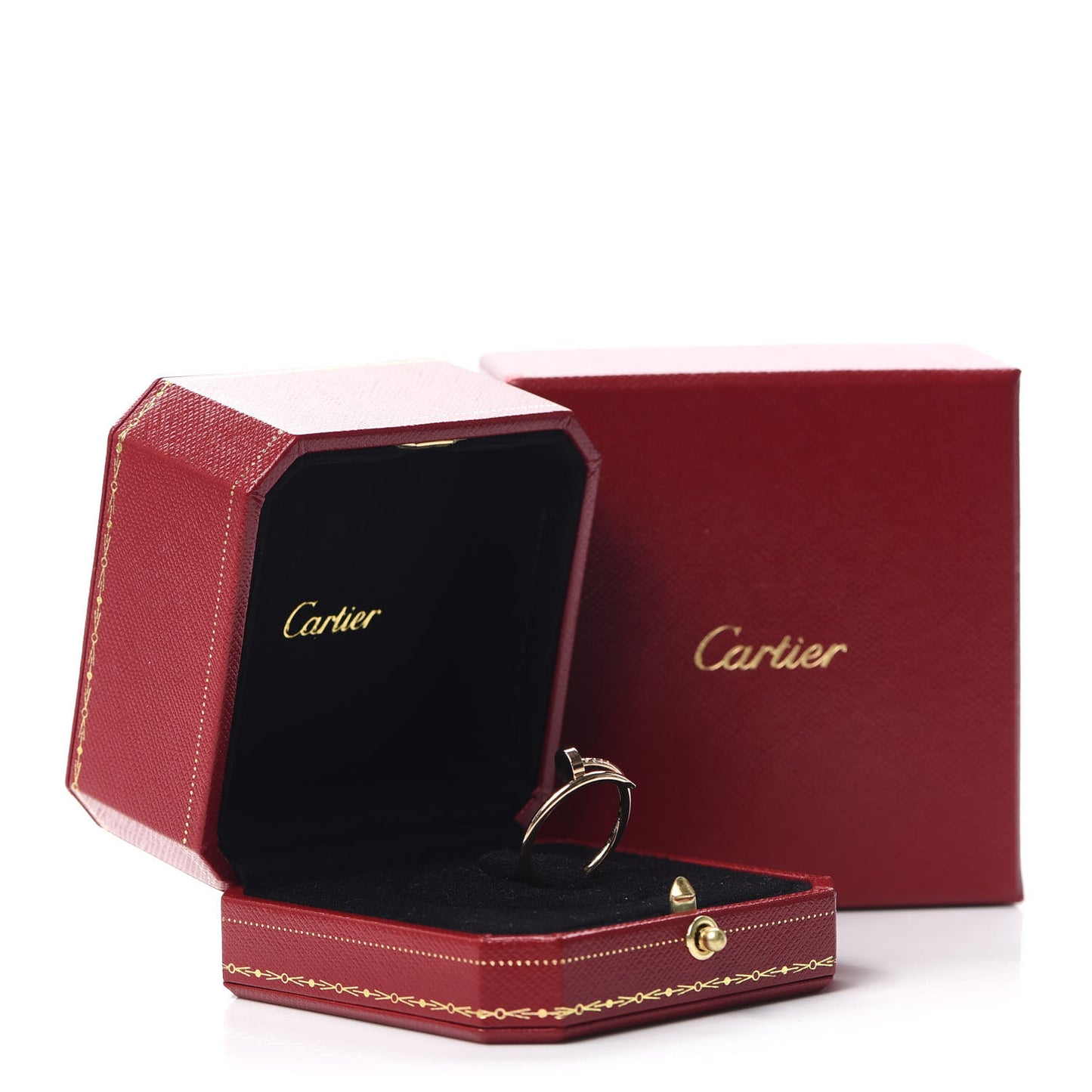18K Pink Gold Small Juste Un Clou Ring 56 7.5
