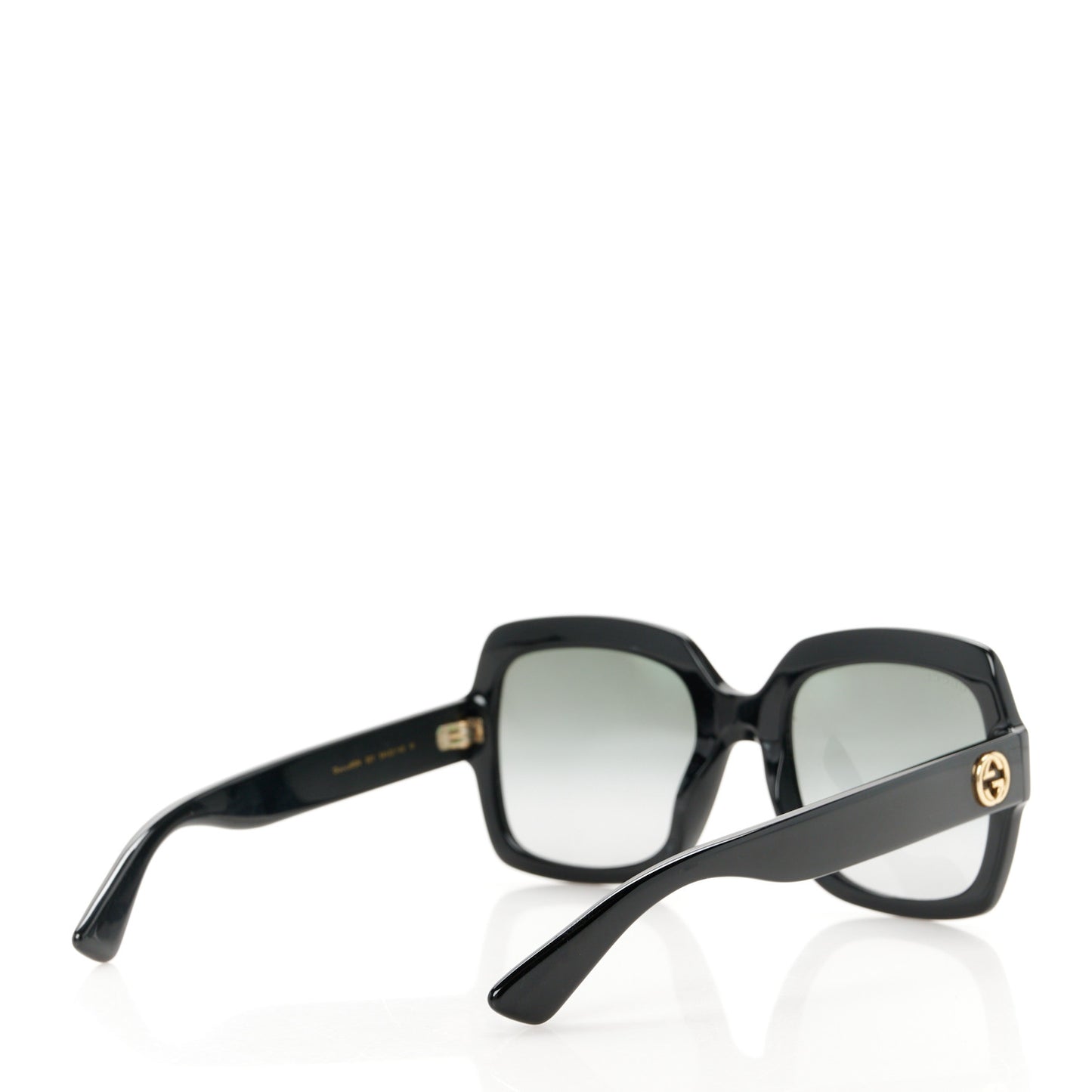 Acetate Square Frame Sunglasses GG0036S Black