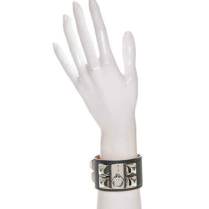 Hermes Swift Collier de Chien CDC Bracelet Etain S 2 of 7