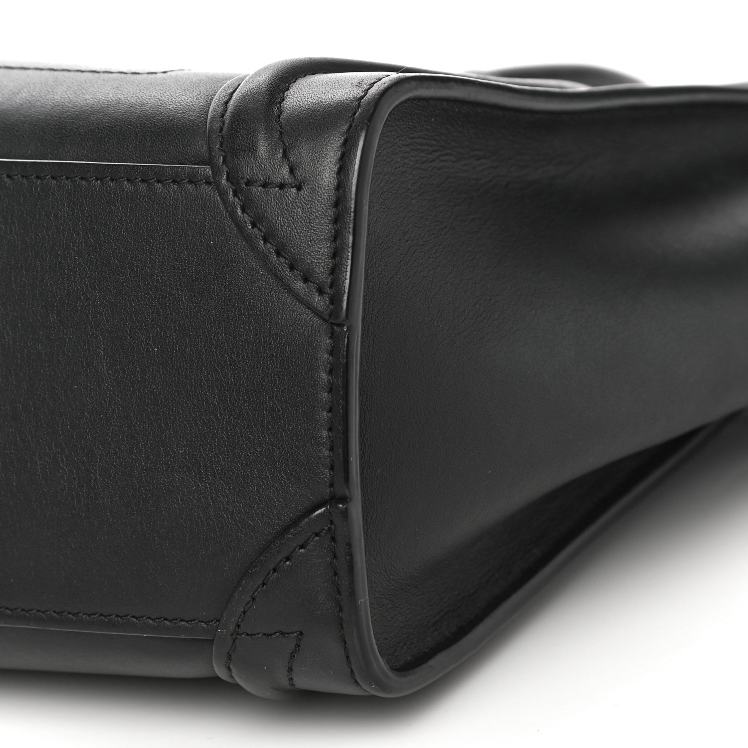 Celine Smooth Calfskin Nano Luggage Black 9 of 12