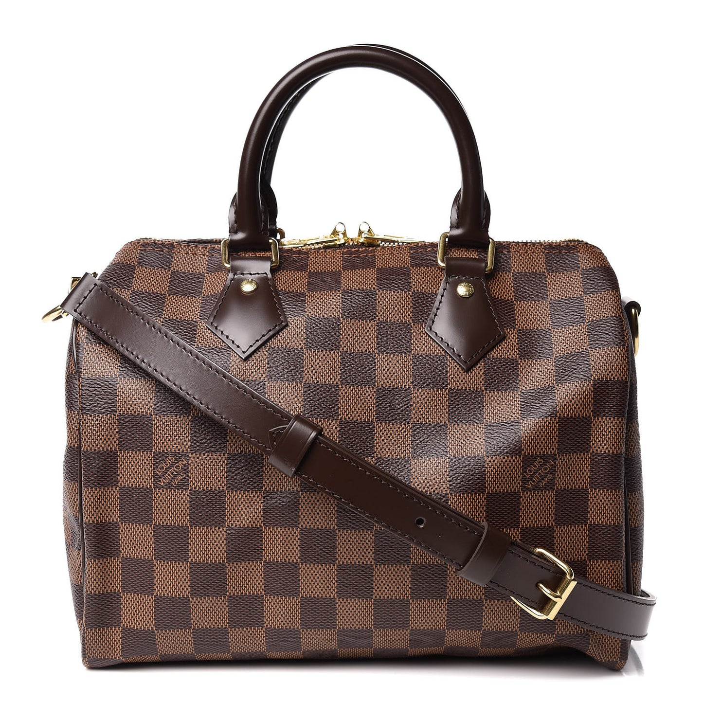 Damier Ebene Speedy Bandouliere 25