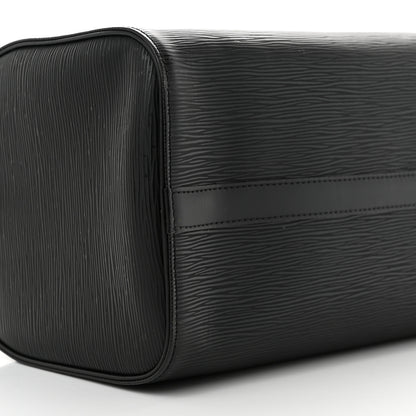 Louis Vuitton LOUIS VUITTON Epi Speedy 30 Black 8 of 12
