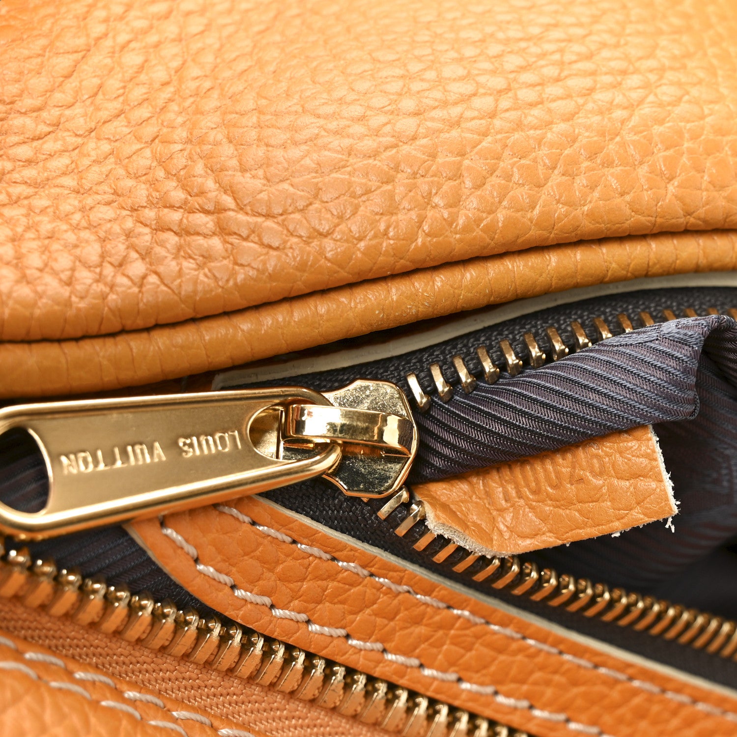 Louis Vuitton Tobago Calfskin Carryall Yellow 7 of 10