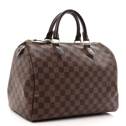 Louis Vuitton Damier Ebene Speedy 30 3 of 13