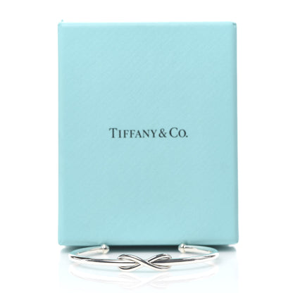 Tiffany Sterling Silver Infinity Cuff Bracelet 5 of 5