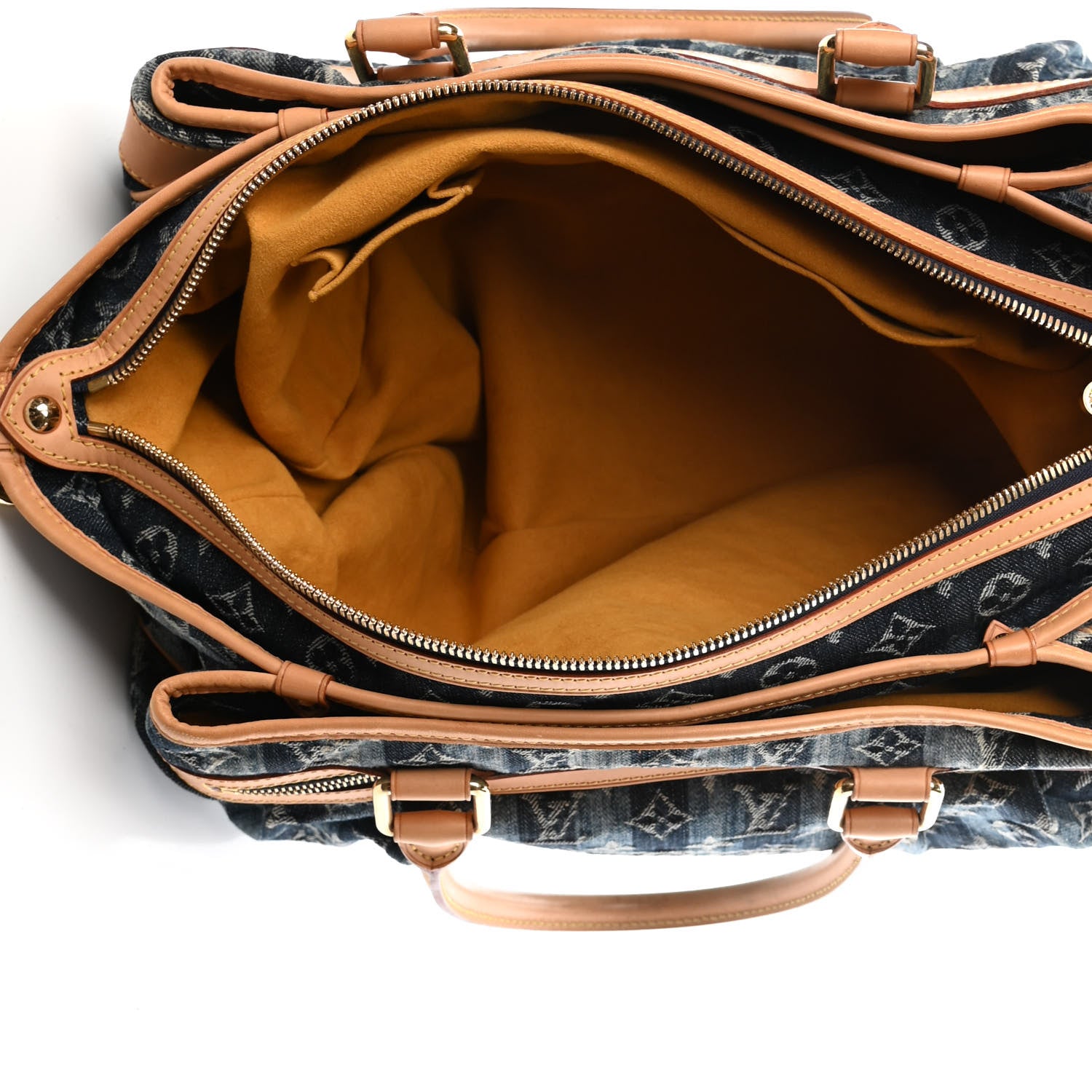 Louis Vuitton Denim Raye Cabas GM 4 of 4