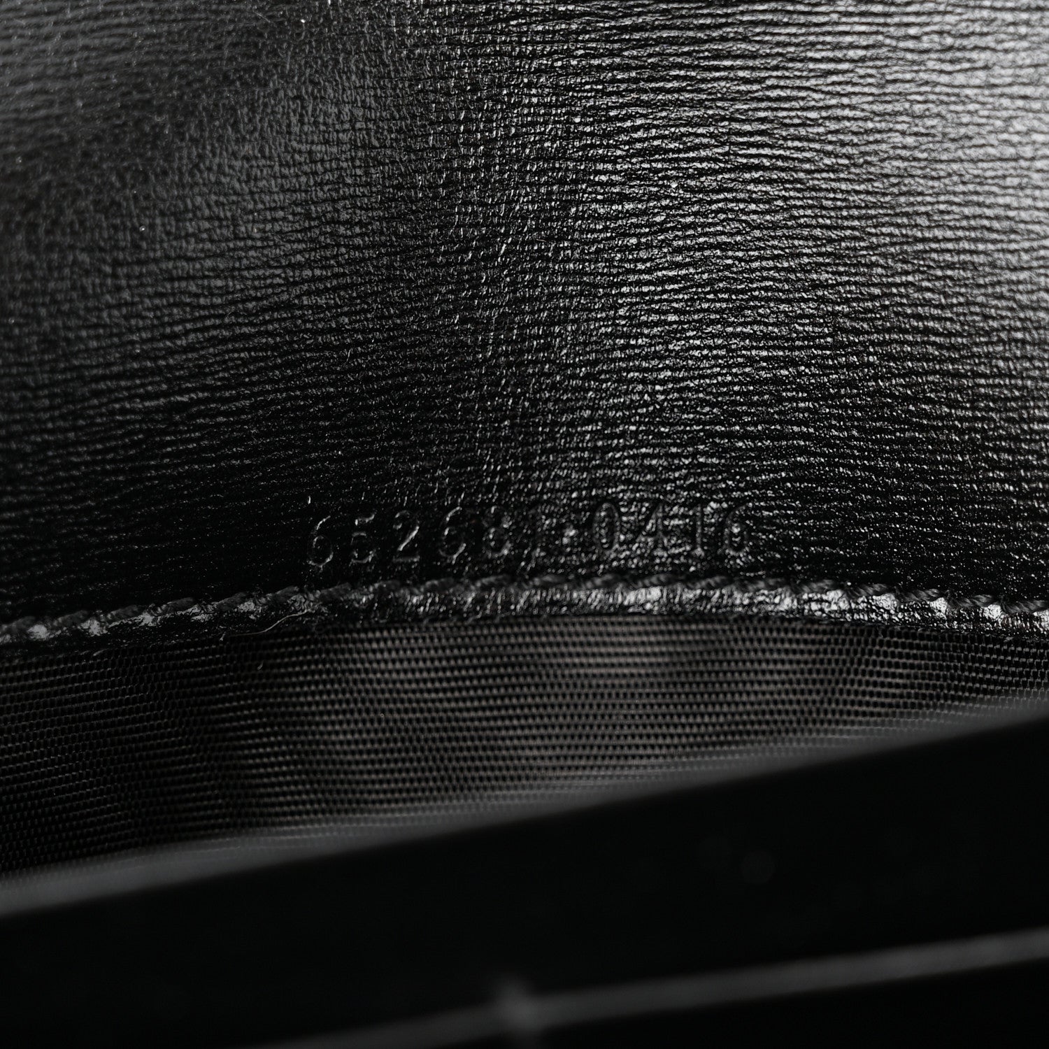 Gucci Calfskin Jackie 1961 Chain Wallet Black 6 of 11