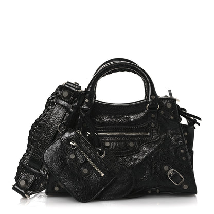 Balenciaga Agneau Arena Neo Cagole Handbag XS Black 1 of 11