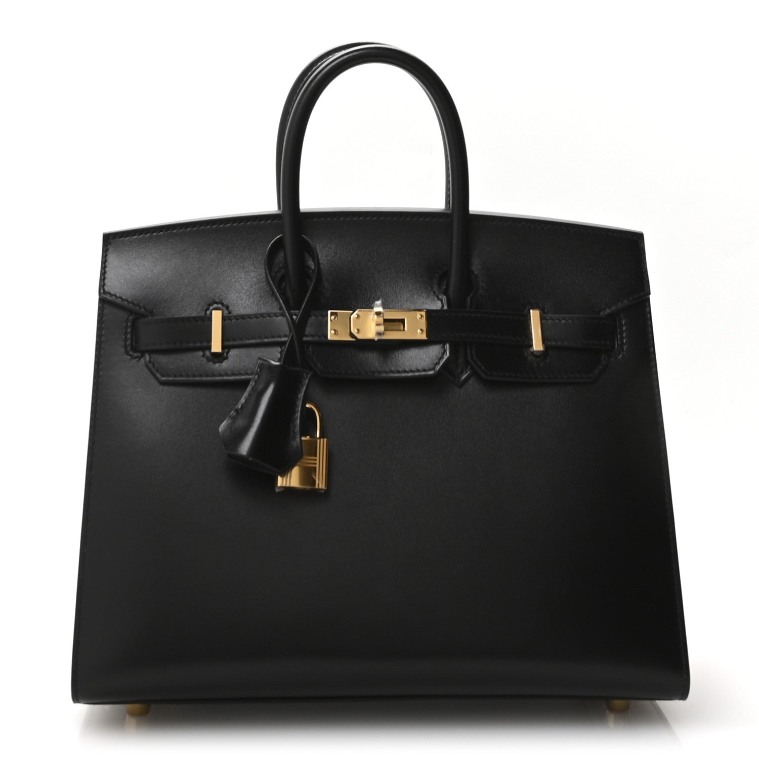 Hermes Box Birkin Sellier 25 Black 1 of 11