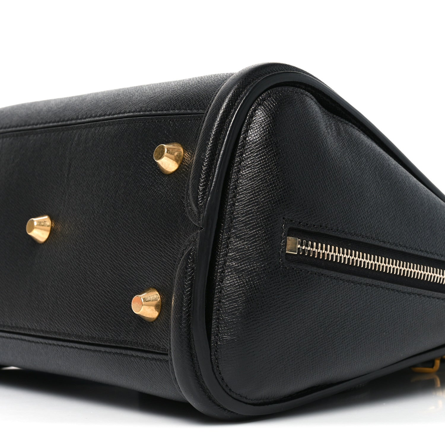 Alexander McQueen Grained Calfskin Large Heroine Black 9 of 9