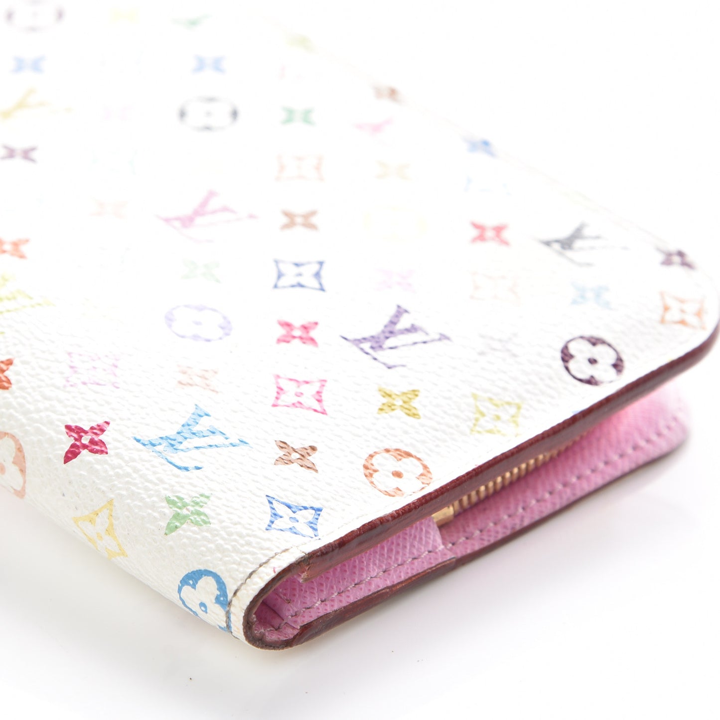 Monogram Multicolor Insolite Wallet White Litchi