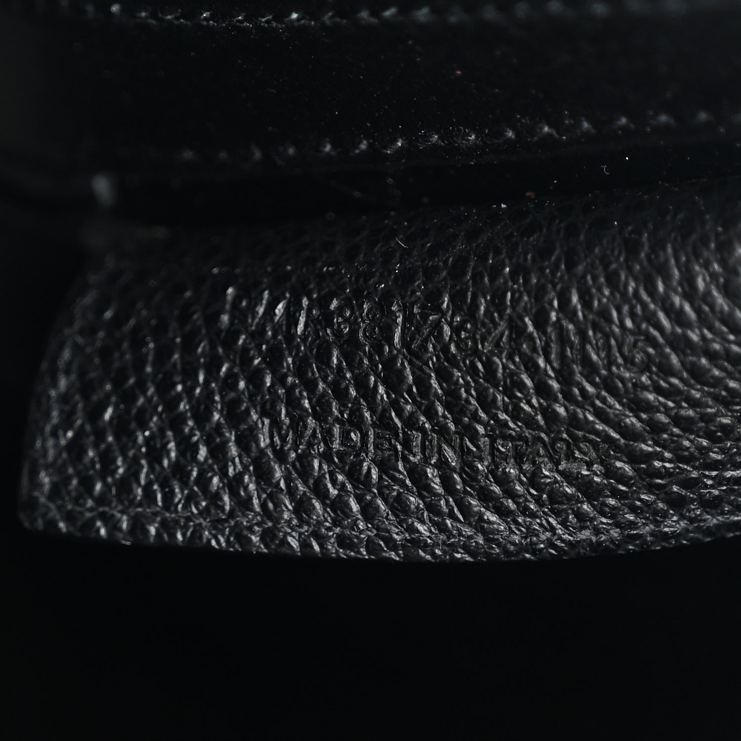 Saint Laurent Grained Calfskin Medium Emmanuelle Bucket Bag Black 7 of 13