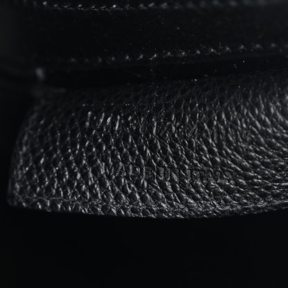 Saint Laurent Grained Calfskin Medium Emmanuelle Bucket Bag Black 7 of 13