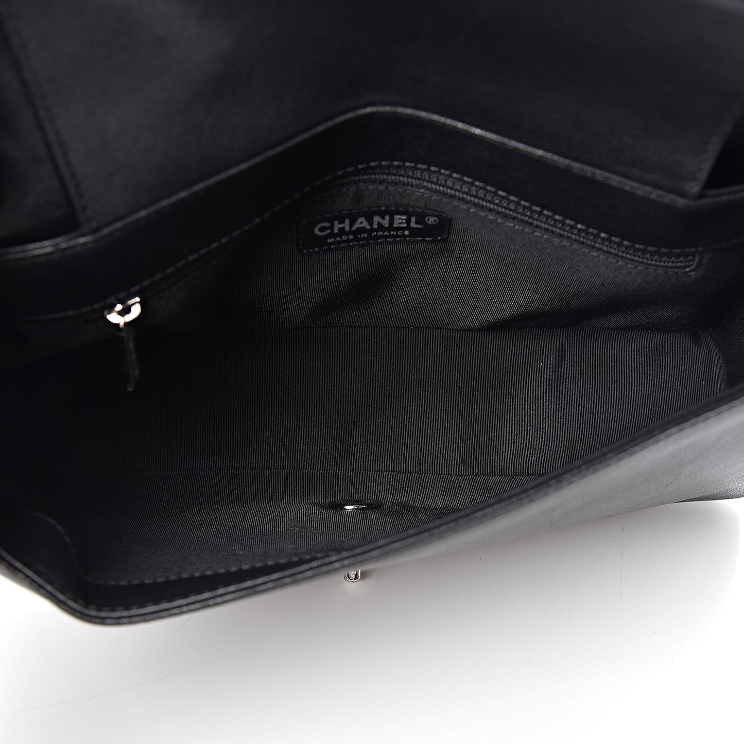 Sheepskin Quilted Vintage Mademoiselle Flap Black