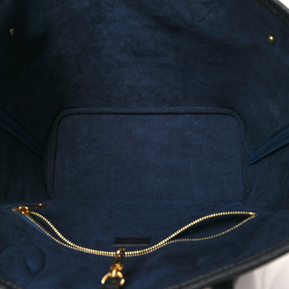 Louis Vuitton Empreinte Monogram Giant Neverfull MM Black 6 of 11