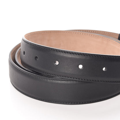 Gucci Calfskin Interlocking G Belt 120 48 Black 6 of 6