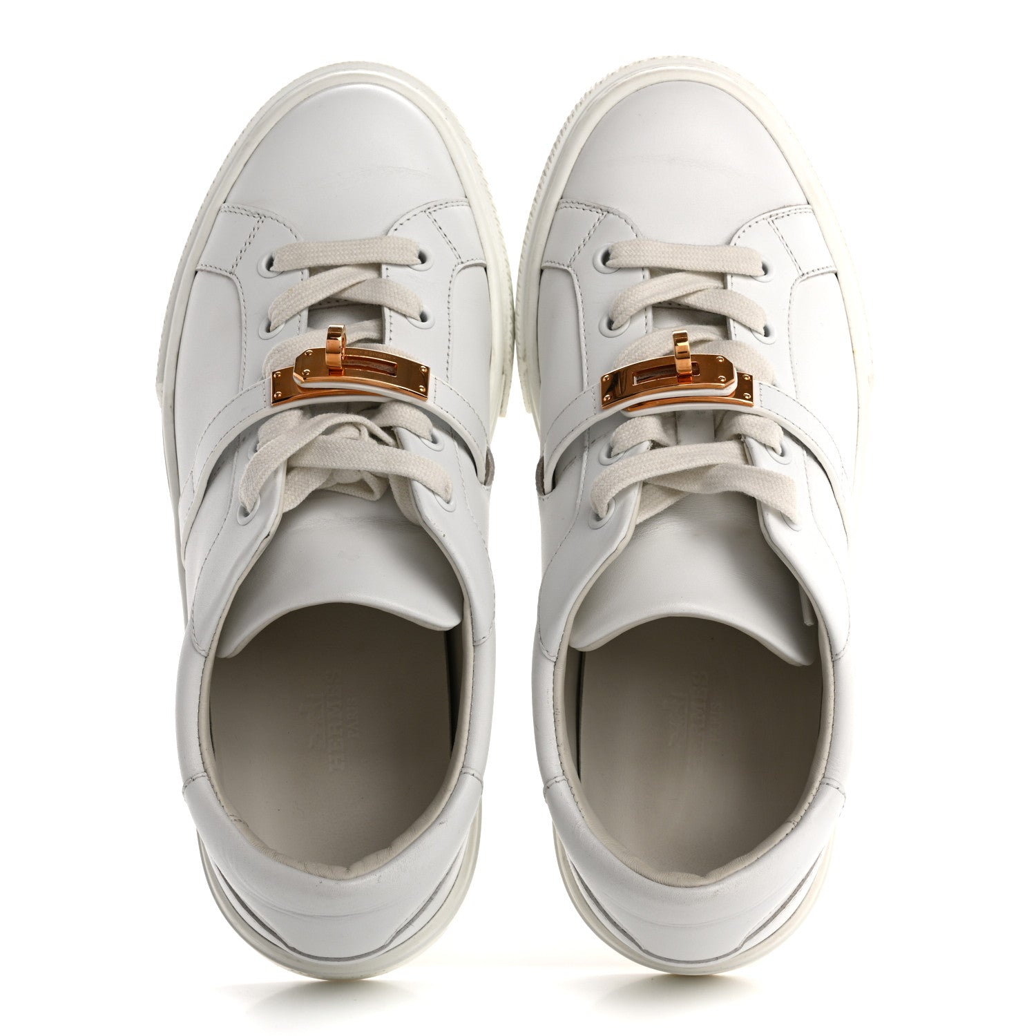 Hermes Epsom Day Sneakers 38 White 2 of 10
