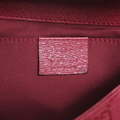 Gucci Monogram Horsebit Clutch Pink 6 of 8