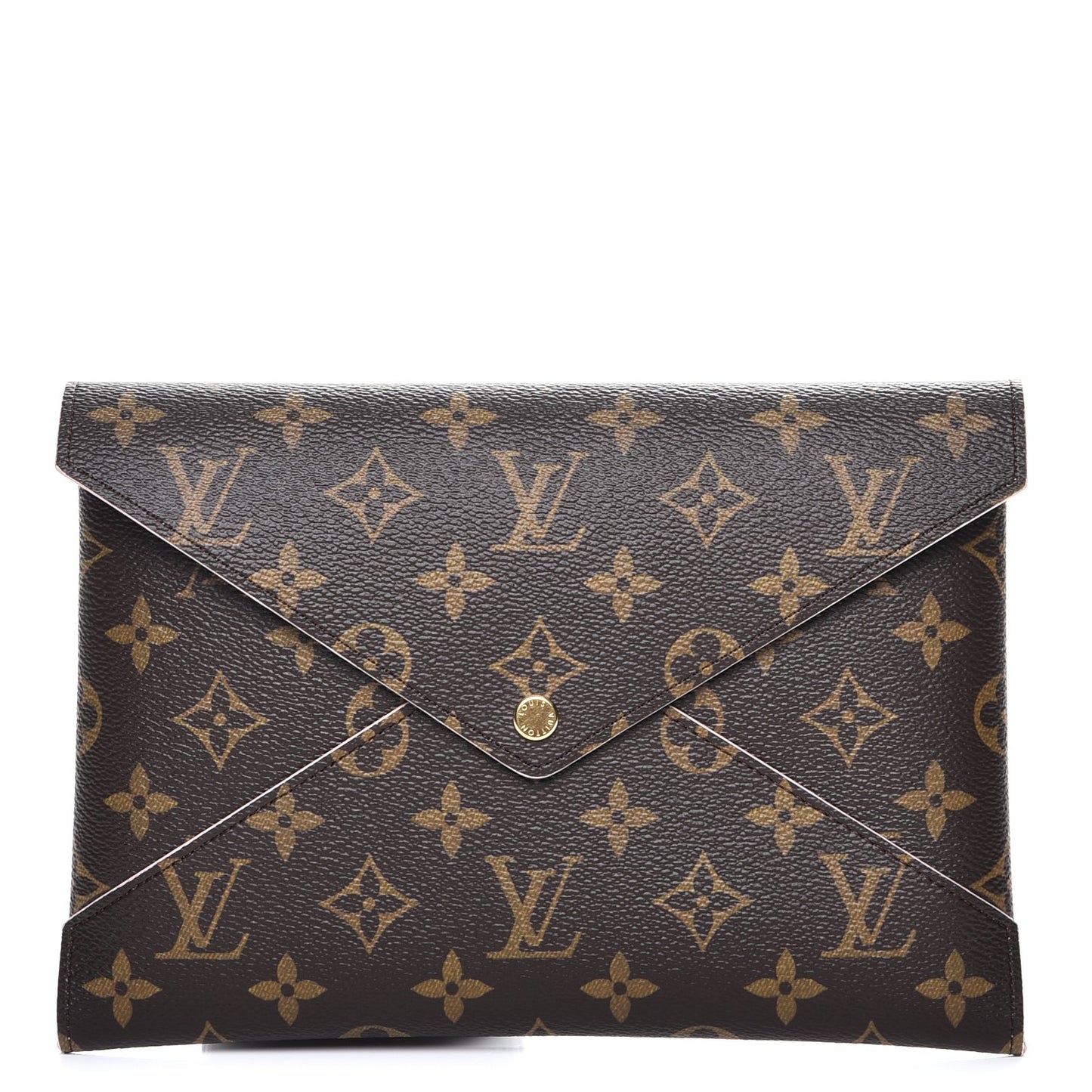 Monogram Large Kirigami Pochette Insert Rose Ballerine