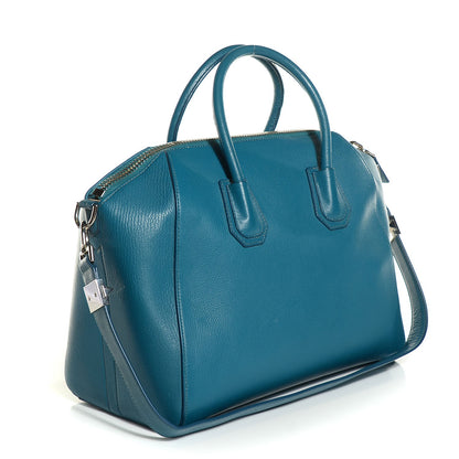Givenchy Sugar Goatskin Medium Antigona Dark Blue 3 of 10