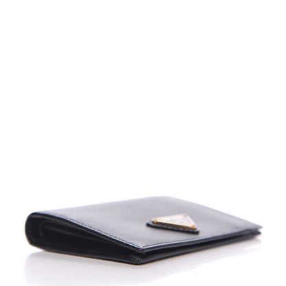 Prada Saffiano Oro Card Holder Black 3 of 8