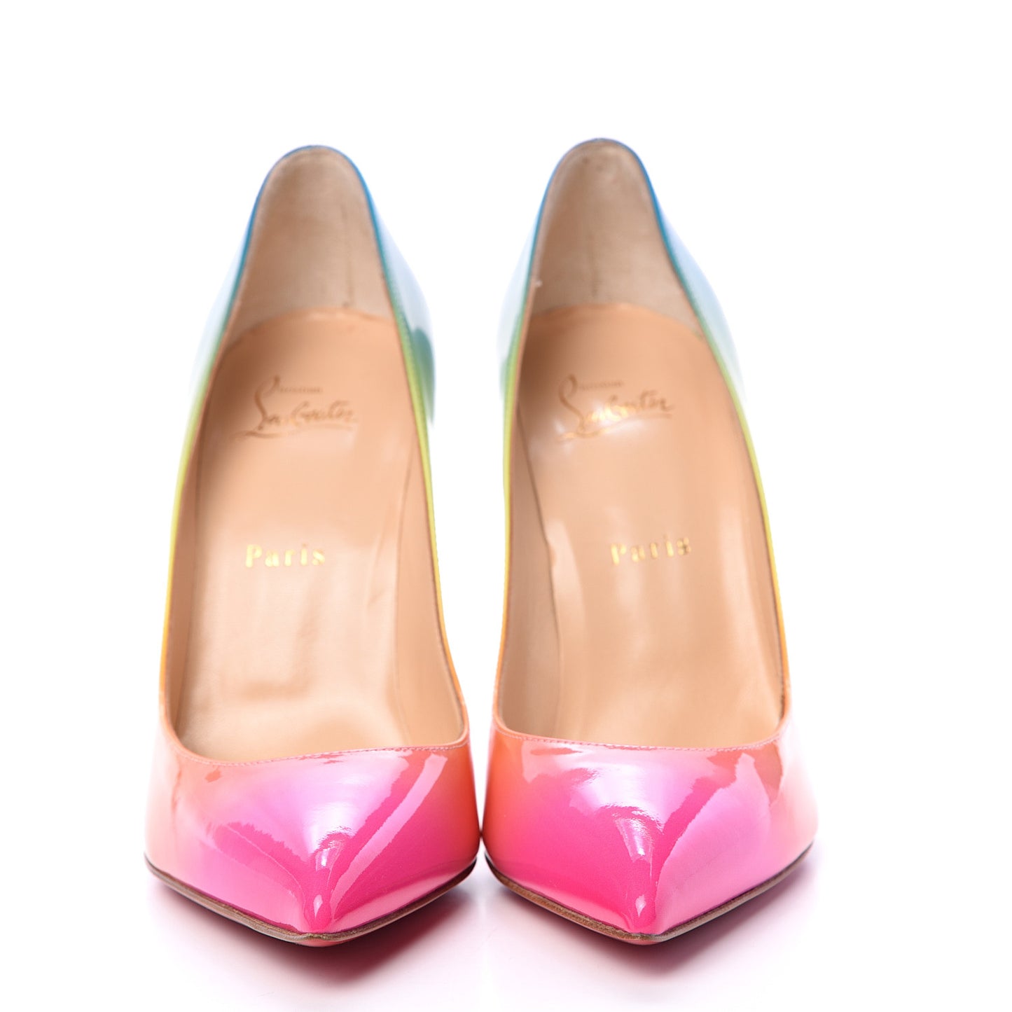 Patent Sunrise Pigalle Follies 100 Pumps 39.5 Multicolor