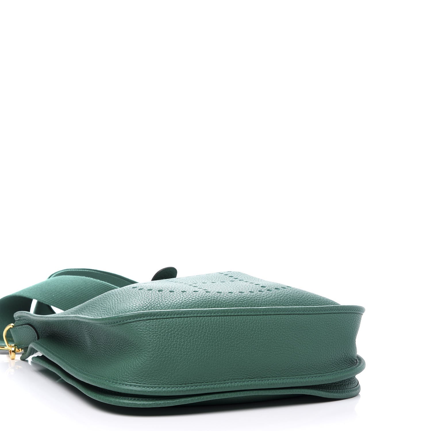 Hermes Taurillon Clemence Evelyne III PM Vert Vertigo 3 of 10
