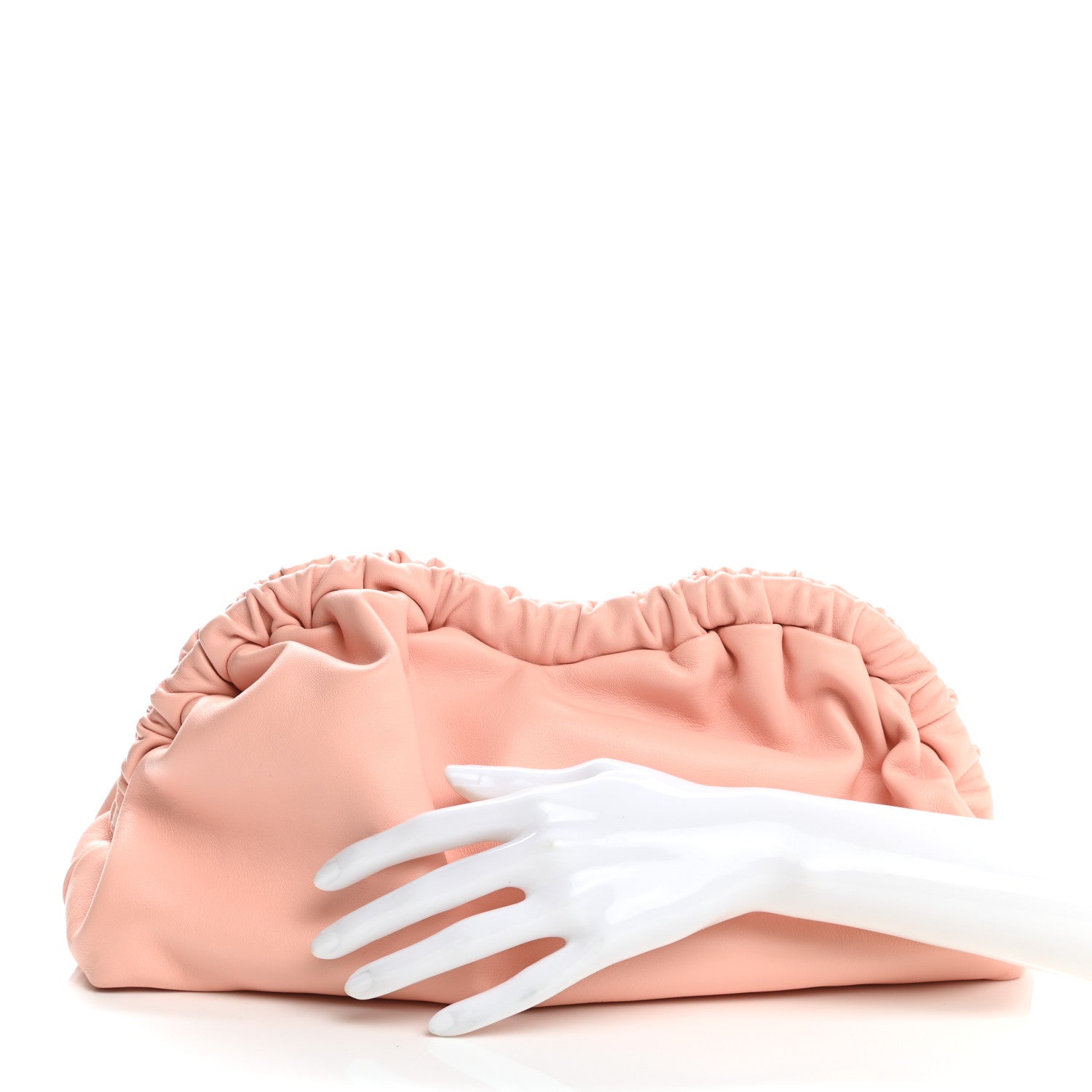 Mansur Gavriel Lambskin Cloud Clutch Rosa Blush 2 of 7