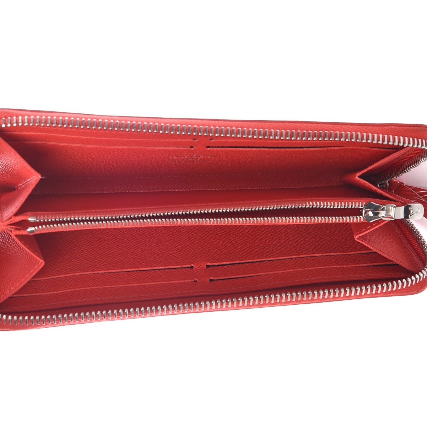 Epi Clemence Wallet Coquelicot