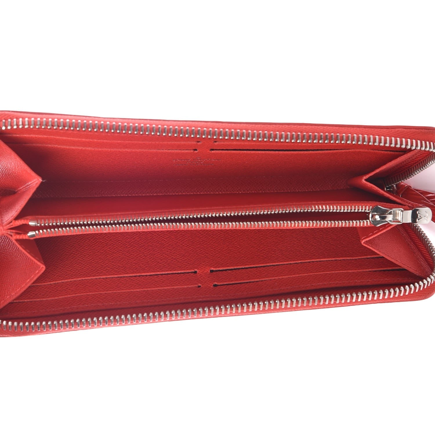 Louis Vuitton Epi Clemence Wallet Coquelicot 5 of 14