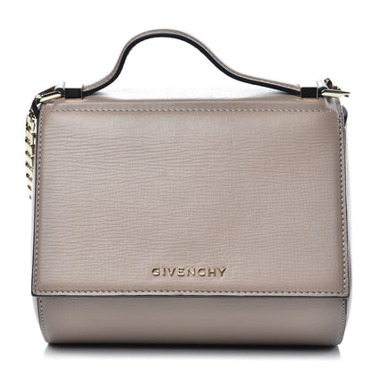 Givenchy Textured Calfskin Mini Pandora Box Chain Crossbody Bag Mastic 1 of 7