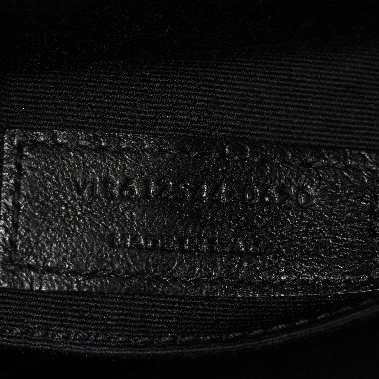 Calfskin Matelasse Monogram Lou Camera Bag Black