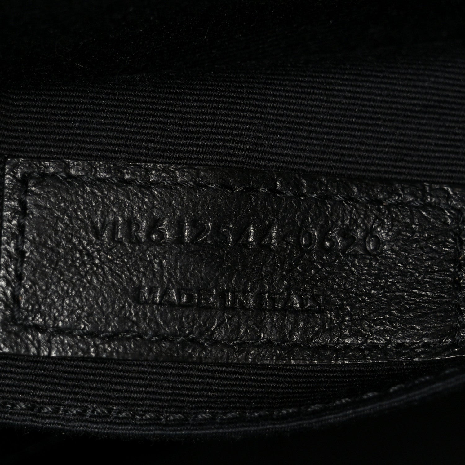 Saint Laurent Calfskin Matelasse Monogram Lou Camera Bag Black 7 of 10