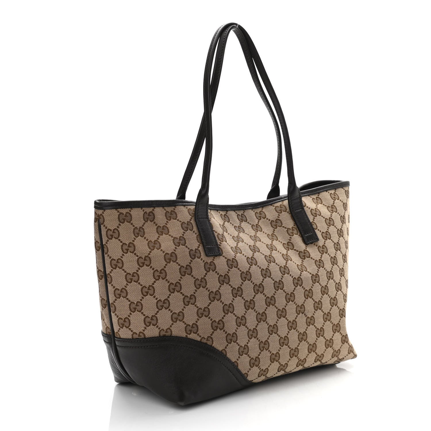 Gucci Monogram Medium New Britt Tote Brown 3 of 10