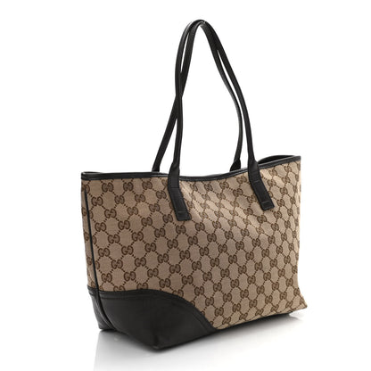 Gucci Monogram Medium New Britt Tote Brown 3 of 10