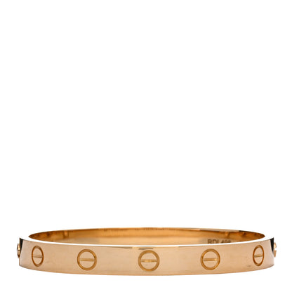 Cartier 18K Yellow Gold LOVE Bracelet 15 2 of 5
