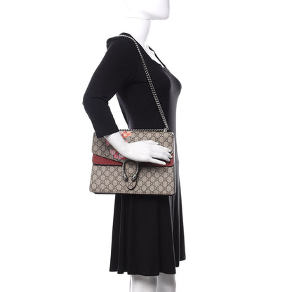 Gucci GG Supreme Monogram Blooms Medium Dionysus Shoulder Bag Beige Multicolor Dry Rose 2 of 10