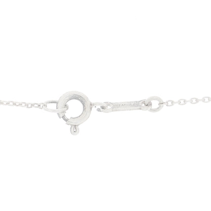 Tiffany Sterling Silver 9mm Elsa Perretti Full Heart Pendant Necklace 3 of 5