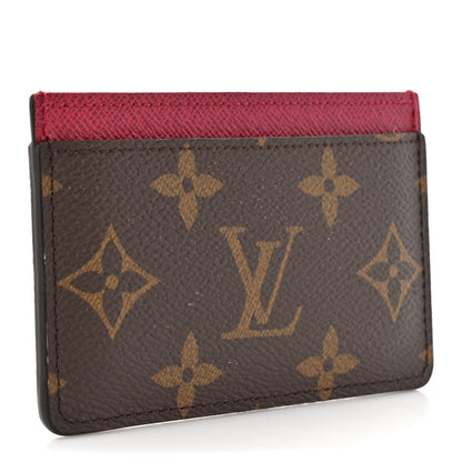 Louis Vuitton Monogram Card Holder Fuchsia 3 of 8