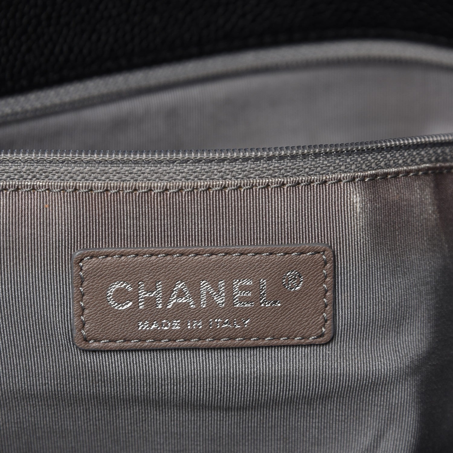 Chanel Soft Caviar Quilted Large Timeless Tote Black 5 of 13