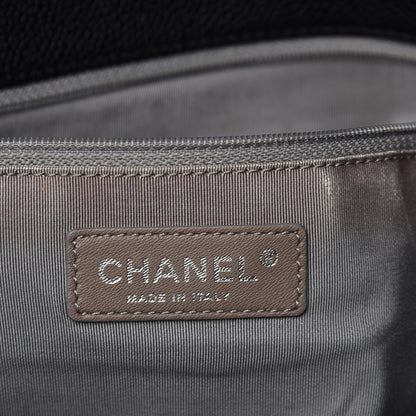 Chanel Soft Caviar Quilted Large Timeless Tote Black 5 of 13