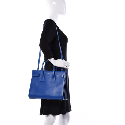 Saint Laurent Calfskin Small Sac De Jour Outremer 2 of 10