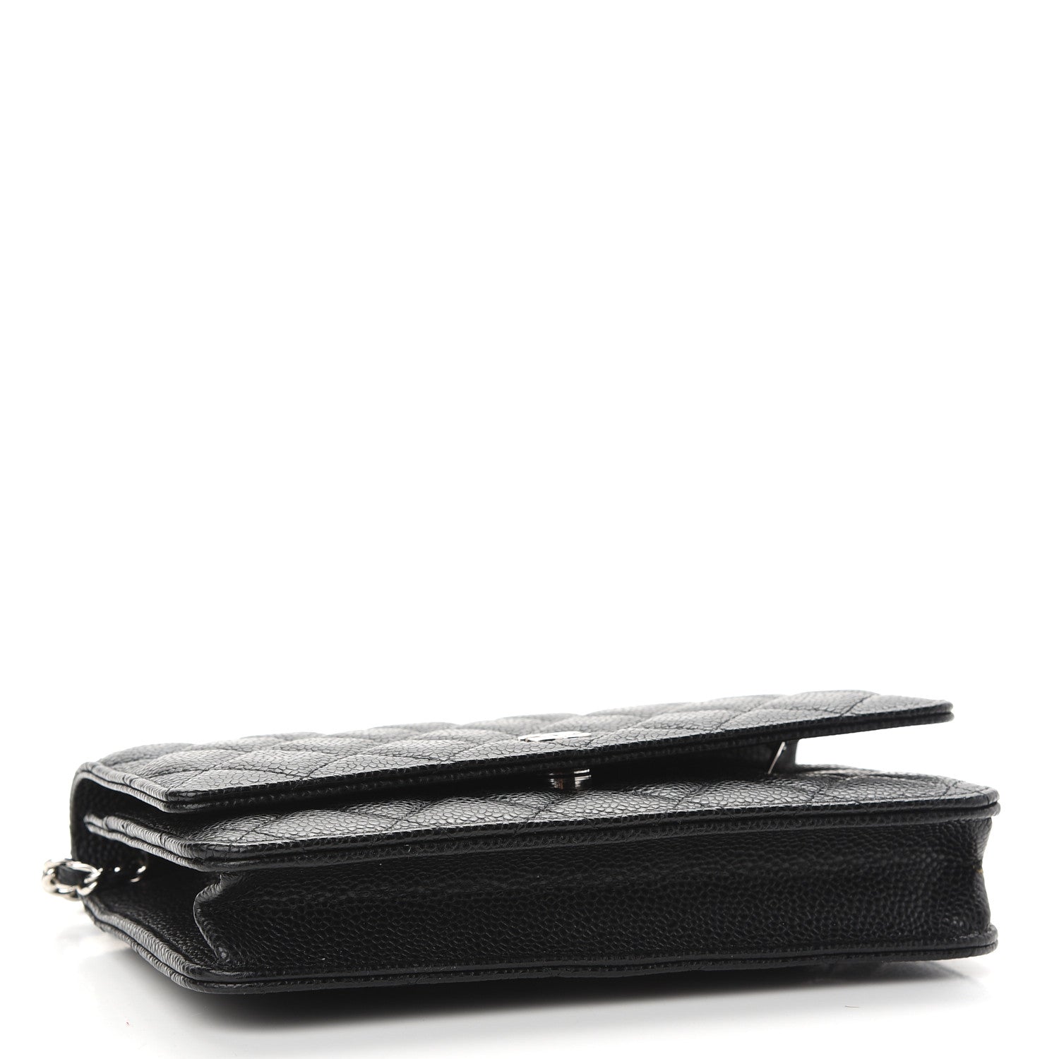Chanel Caviar Quilted Wallet On Chain WOC Black 4 of 10