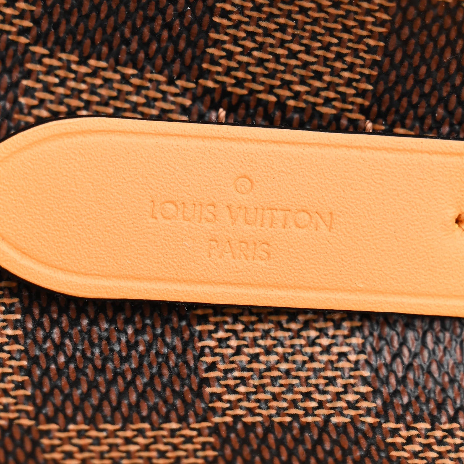 Louis Vuitton Damier Ebene Neonoe MM Safran 7 of 11