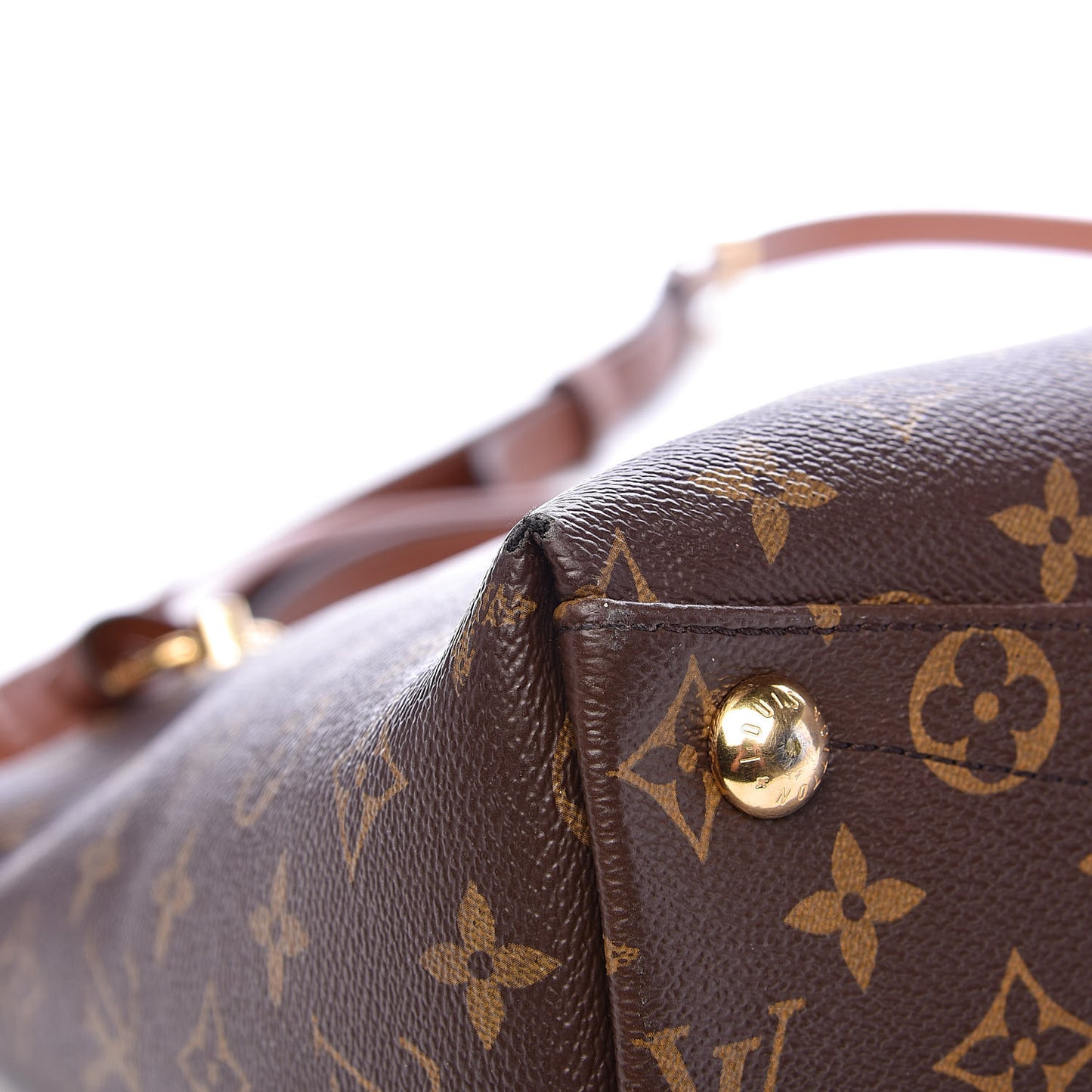 Monogram V Tote MM Black