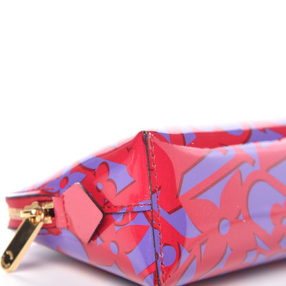 Louis Vuitton Patent Sweet Monogram Cosmetic Pouch Rose Indien 8 of 10