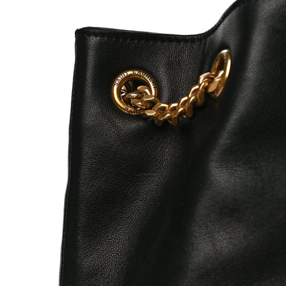 Saint Laurent Lambskin Matelasse Monogram Joe Backpack Black 15 of 19